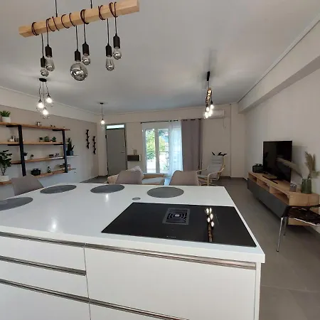 New Minimal Apartment,10' From Athens Airport Spata  Exterior photo
